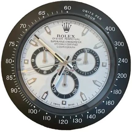 Rolex Daytona Panda Series ,Black & White | Wall Clock