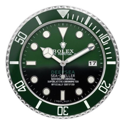 Rolex Deepsea Wall Clock I Green Sea-Dweller