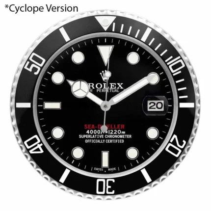 Rolex DEEPSEA Series，Black | Wall Clock