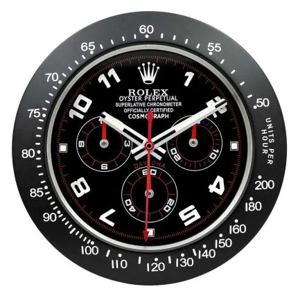 Rolex Daytona Series,Black | Wall Clock