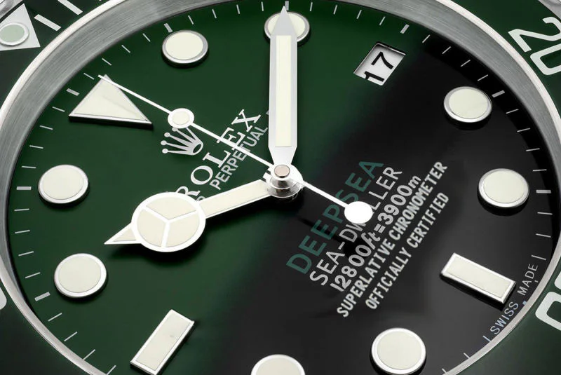 Rolex Deepsea Wall Clock I Green Sea-Dweller