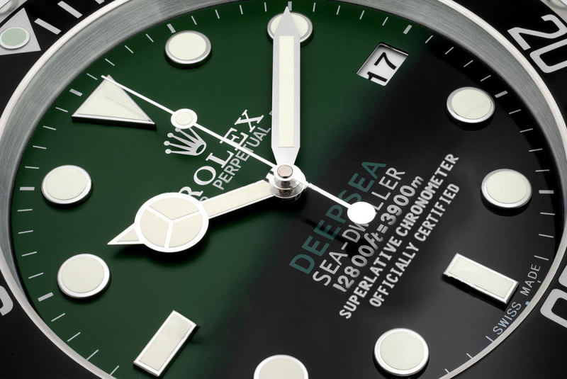 Rolex Deepsea Wall Clock I Green & Black Sea-Dweller