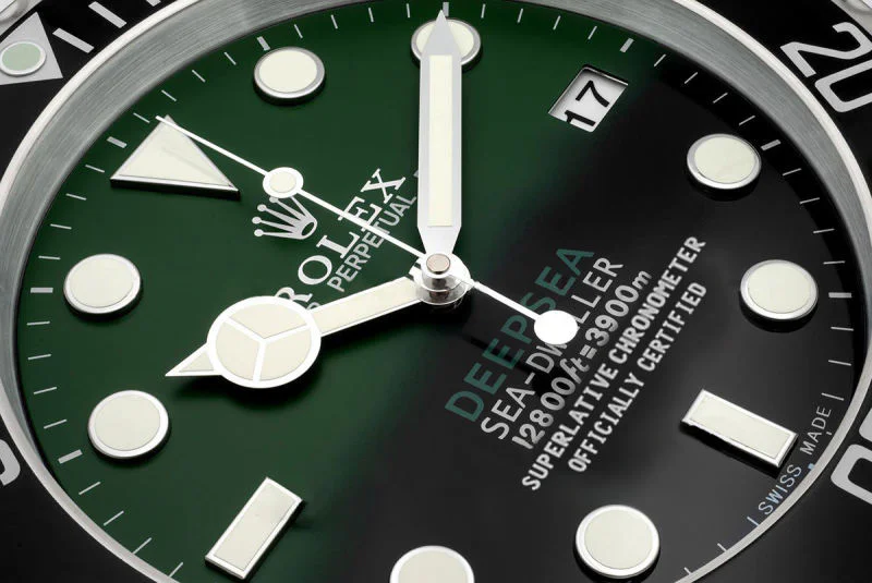 Rolex Deepsea Wall Clock I Green & Black Sea-Dweller